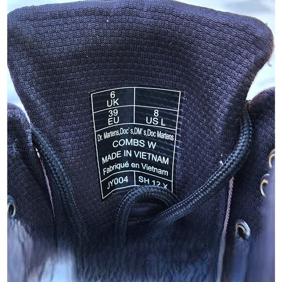 Dr. Martens Combs Nylon Combat Platform Boots 8 - Picture 5 of 11